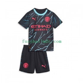 Fußballtrikots Manchester City Kinder Ausweich Trikotsatz 2023-2024